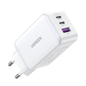UGREEN Nexode USB-A+2*USB-C 140W GaN Fast Charger+USB-C Cable wht (15339)