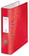 LEITZ Lever Arch File 180 WOW A4 80mm Red PK10 - 10050026