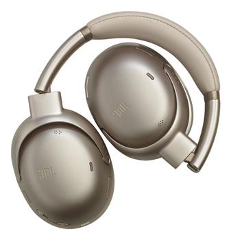 JBL Tour One M3 ANC Trådløse hodetelefoner,  Over-Ear (latte) Spatial 360-lyd med hodesporing,  True Adaptive støyreduksjon,  Pro-lyd, bluetooth (JBLTOURONEM3LTT)