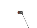JBL T110 - Øreproptelefoner med mik. - i øret - kabling - 3,5 mm jackstik - sort (JBLT110BLK)