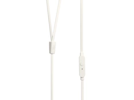 JBL T110, In-Ear headphone with  (JBLT110WHT)