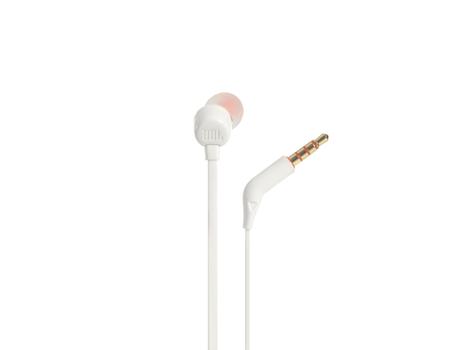 JBL T110, In-Ear headphone with  (JBLT110WHT)