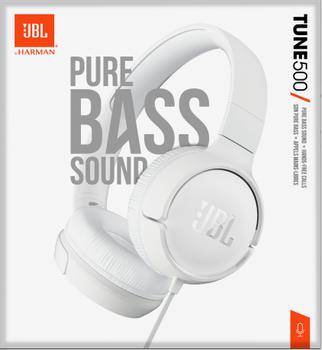 JBL TUNE 500 Hvid (JBLT500WHT)