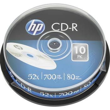 HP CDR 52X 10PK cake box HP 700MB (CRE00019-3)