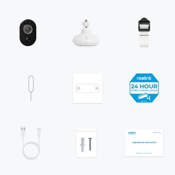 Reolink Argus Series B330 5MP Wi-Fi Akkukamera (BWC2K02)