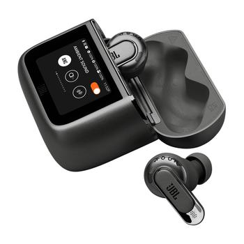 JBL Tour Pro 3 ANC Trådløse Hodetelefoner,  In-Ear (sort) Bluetooth 5.3, ANC, Smart etui, Spatial 360-lyd, JBL-App. Opptil 44 timers (JBLTOURPRO3BLK)