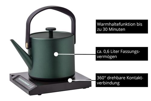 UNOLD 18217 Blitzkocher Jade grÃ¼n 0,6l; 800W (18217)