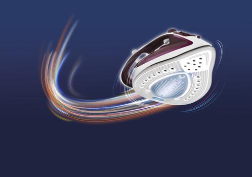 TEFAL Dampstrykejern Easygliss Plus Steam Iron Purple - (FV5714E0)