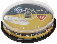 HP DVD+R 16X 10PK cake box HP