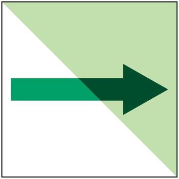 BRADY Primary escape route - IMO (F/IMO170-SA-PHOLUMC-150X150/1-B)
