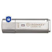 KINGSTON n IronKey Locker+ 50 - USB flash drive - encrypted - 64 GB - USB 3.2 Gen 1