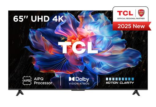 TCL 65" V6C 4K LED Google TV QLED, Direkte LED-smart-TV,  4K HDR-TV, Google TV (65V6C)
