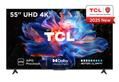 TCL 55" V6C 4K LED Google TV Smart TV med direkt LED, 4K HDR TV, Google TV
