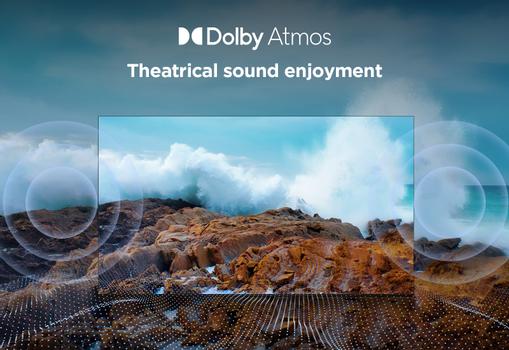 TCL 43" V6C 4K LED Google TV QLED, Direkte LED-smart-TV,  4K HDR-TV, Google TV (43V6C)