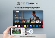 TCL 55" V6C 4K LED Google TV Smart TV med direkt LED, 4K HDR TV, Google TV (55V6C)