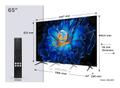 TCL 65" C69KS 4K QD-Mini LED Google TV QD-Mini LED, 4K UHD, Dolby Atmos, Onkyo 2.1 lydsystem, Game Master, Smart TV