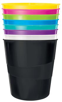 LEITZ Papirkurv Plus WOW 15L Gul (52781016)