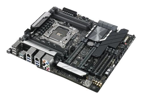 ASUS WS X299 PRO/SE S2066 X299 ATX Intel X299, LGA 2066, 8x DDR4 DIMM, 4x PCIe 3.0 x16, 1x PCIe 3.0 x4, 2x M.2, U.2, 6x SATA III, LAN, USB 3.1, S/PDIF, ATX, 304.8x243.8 mm (90SW00A0-M0EAY0)