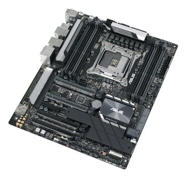 ASUS WS X299 PRO/SE S2066 X299 ATX Intel X299, LGA 2066, 8x DDR4 DIMM, 4x PCIe 3.0 x16, 1x PCIe 3.0 x4, 2x M.2, U.2, 6x SATA III, LAN, USB 3.1, S/PDIF, ATX, 304.8x243.8 mm (90SW00A0-M0EAY0)