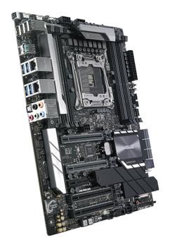 ASUS WS X299 PRO/SE S2066 X299 ATX Intel X299, LGA 2066, 8x DDR4 DIMM, 4x PCIe 3.0 x16, 1x PCIe 3.0 x4, 2x M.2, U.2, 6x SATA III, LAN, USB 3.1, S/PDIF, ATX, 304.8x243.8 mm (90SW00A0-M0EAY0)