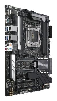 ASUS WS X299 PRO/SE S2066 X299 ATX Intel X299, LGA 2066, 8x DDR4 DIMM, 4x PCIe 3.0 x16, 1x PCIe 3.0 x4, 2x M.2, U.2, 6x SATA III, LAN, USB 3.1, S/PDIF, ATX, 304.8x243.8 mm (90SW00A0-M0EAY0)