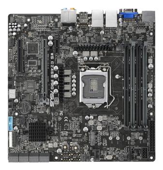 ASUS WS C246M PRO, Socket-1151 Hovedkort,  mATX, C246, DDR4, PCIe-x16, M.2, Coffee Lake (90SW00E0-M0EAY0)