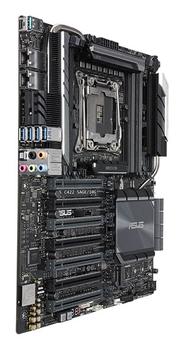 ASUS WS C422 SAGE/10G, Socket-2066 Hovedkort,  CEB, C422, DDR4, 7x PCIe-x16, 4-Way SLI/CFX, 2x U.2, 2x M.2, 2x 10GBI (90SW00J0-M0EAY0)