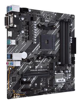 ASUS S PRIME B550M-K - Motherboard - micro ATX - Socket AM4 - AMD B550 Chipset - USB 3.2 Gen 1, USB 3.2 Gen 2 - Gigabit LAN - onboard graphics (CPU required) - HD Audio (8-channel) (90MB14V0-M0EAY0)