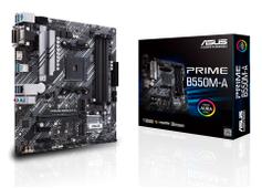 ASUS PRIME B550M-A - hovedkort - mikro ATX - Socket AM4 - AMD B550