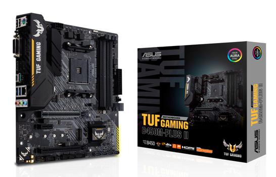 ASUS Amd B450 Socket Am4 Micro Atx (TUF GAMING B450M-PLUS II)