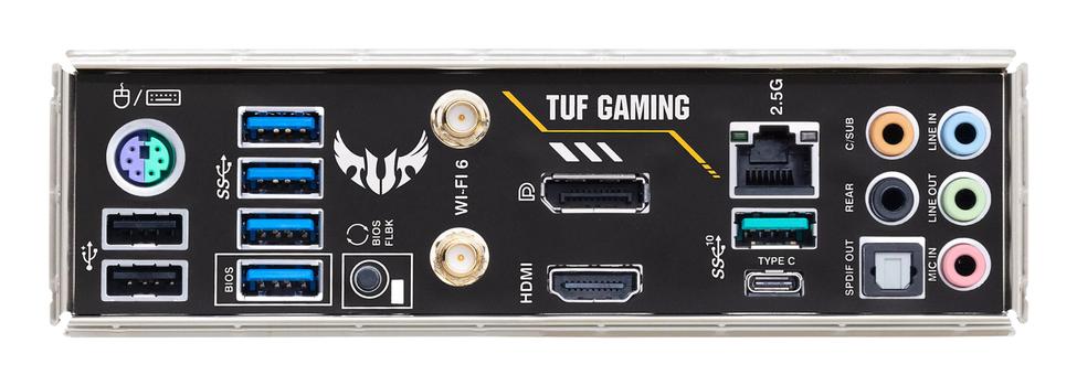 ASUS TUF GAMING B550M-PLUS WIFI II, mATX, AM4, 2.5GbE, Wi-Fi 6 (90MB19Y0-M0EAY0)