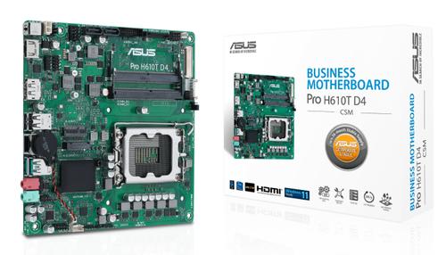 ASUS PRO H610T D4-CSM/ / LGA1700 H610 USB3.2 M.2 SATA MB (90MB1AM0-M0EAYC)