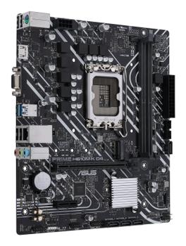 ASUS PRIME H610M-K D4 - Motherboard - micro ATX - LGA1700 Socket - H610 Chipset - USB 3.2 Gen 1, USB 3.2 Gen 2 - Gigabit LAN - onboard graphics (CPU required) - HD Audio (8-channel) (90MB1A10-M0EAY0)