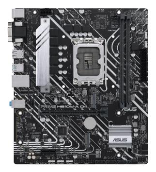 ASUS PRIME H610M-A D4-CSM - hovedkort - mikro ATX - LGA1700-sokkel - H610 (90MB19P0-M0EAYC)