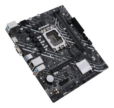 ASUS PRIME H610M-K D4 - Motherboard - micro ATX - LGA1700 Socket - H610 Chipset - USB 3.2 Gen 1, USB 3.2 Gen 2 - Gigabit LAN - onboard graphics (CPU required) - HD Audio (8-channel) (90MB1A10-M0EAY0)