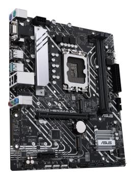 ASUS S PRIME H610M-A D4-CSM - Motherboard - micro ATX - LGA1700 Socket - H610 Chipset - USB 3.2 Gen 2, USB 3.2 Gen 1 - Gigabit LAN - onboard graphics (CPU required) - HD Audio (8-channel) (90MB19P0-M0EAYC)