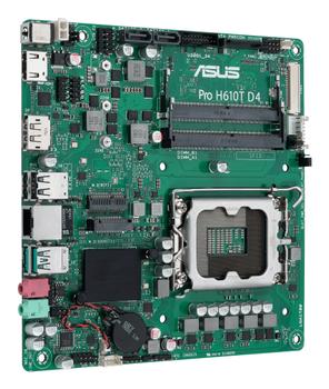 ASUS PRO H610T D4-CSM/ / LGA1700 H610 USB3.2 M.2 SATA MB (90MB1AM0-M0EAYC)