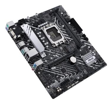 ASUS S PRIME H610M-A D4-CSM - Motherboard - micro ATX - LGA1700 Socket - H610 Chipset - USB 3.2 Gen 2, USB 3.2 Gen 1 - Gigabit LAN - onboard graphics (CPU required) - HD Audio (8-channel) (90MB19P0-M0EAYC)