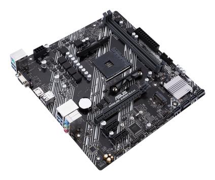 ASUS PRIME A520M-K - hovedkort - mikro ATX - Socket AM4 - AMD A520 (90MB1500-M0EAY0)