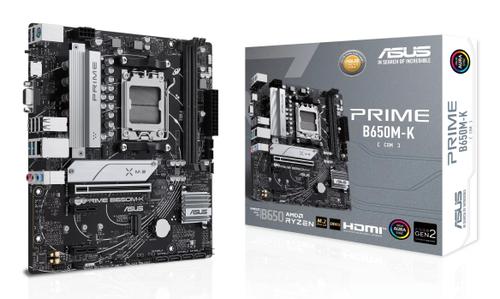 ASUS PRIME B650M-K (mATX, B650, AM5, DDR5) (90MB1F60-M0EAY0)