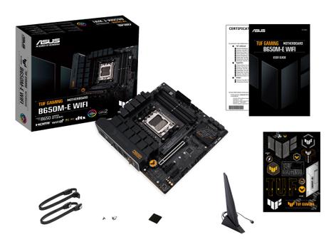 ASUS TUF GAMING B650M-E WIFI (mATX, B650, AM5, DDR5) (90MB1FV0-M0EAY0)