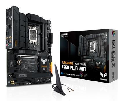 ASUS TUF GAMING B760-PLUS WIFI LGA 1700 4DDR5 ATX 4xSATA MB 1xHDMI 2.1 1xDP 1.4 3xM.2 (90MB1ER0-M1EAY0)