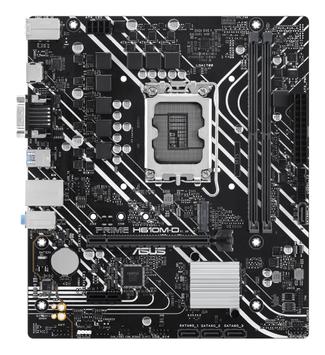 ASUS PRIME H610M-D - hovedkort - mikro ATX - LGA1700-sokkel - H610 (90MB1G80-M0EAY0)