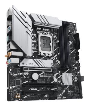 ASUS PRIME B760M-A WIFI - Motherboard - micro ATX - LGA1700 Socket - B760 Chipset - USB 3.2 Gen 1, USB 3.2 Gen 2, USB-C 3.2 Gen 1 - 2.5 Gigabit LAN, Wi-Fi 6, Bluetooth - onboard graphics (CPU required) - (90MB1EL0-M1EAY0)
