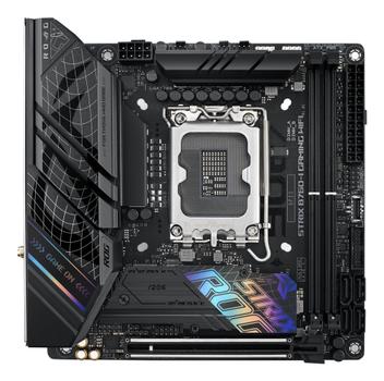 ASUS ROG STRIX B760-I GAMING WIFI LGA 1700 2xDDR5 Mini ITX 4xSATA MB 1xHDMI 2.1 1xDP 1.4 2xM.2 (90MB1D90-M1EAY0)