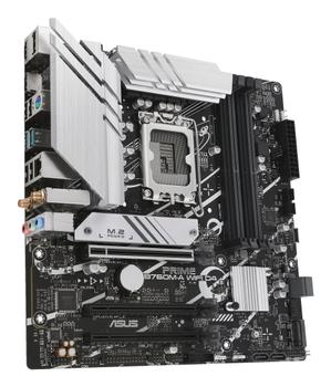 ASUS PRIME B760M-A WIFI D4 - Motherboard - micro ATX - LGA1700 Socket - B760 Chipset - USB 3.2 Gen 1, USB 3.2 Gen 2, USB-C 3.2 Gen 1 - 2.5 Gigabit LAN, Wi-Fi 6, Bluetooth - onboard graphics (CPU required (90MB1CX0-M1EAY0)