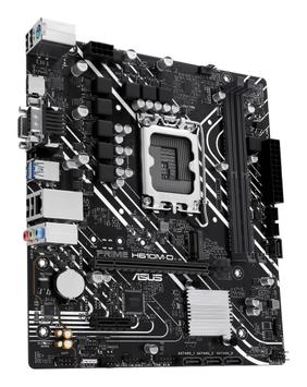 ASUS PRIME H610M-D - hovedkort - mikro ATX - LGA1700-sokkel - H610 (90MB1G80-M0EAY0)