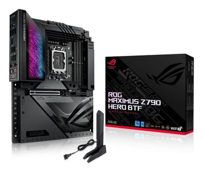 ASUS ROG MAXIMUS Z790 HERO BTF LGA1700 ATX motherboard 4xDDR5 6xSATA PCIe 5.0 M.2 slot 2xThunderbolt HDMI (90MB1H50-M0EAY0)