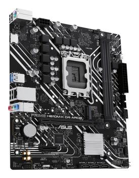 ASUS PRIME H610M-K D4 ARGB LGA1700 micro-ATX motherboard 2xDDR4 4xSATA PCIe 4.0 M.2 slot (90MB1HN0-M0EAY0)