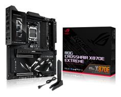 ASUS ROG Crosshair X870E Extreme ATX, AM5, DDR5, 3x M.2 PCIe 5.0, 2x USB4, 5GbE + 10GbE LAN, Wi-Fi 7 320MHz (802.11be)